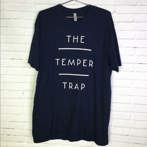 The Temper Trap Mens XL Logo Music Band T-Shirt